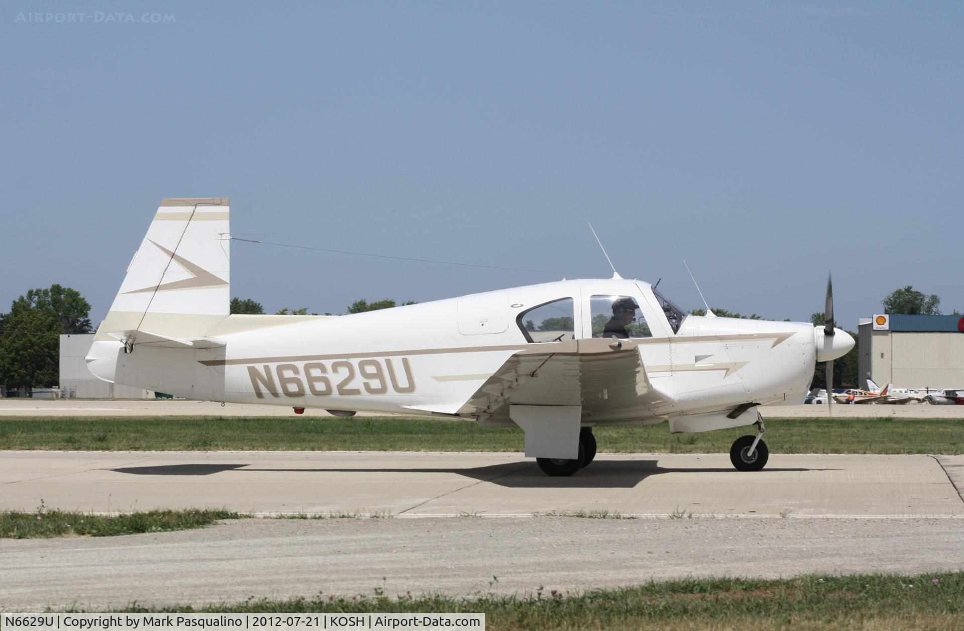 N6629U, 1963 Mooney M20D Master C/N 124, Mooney M20D