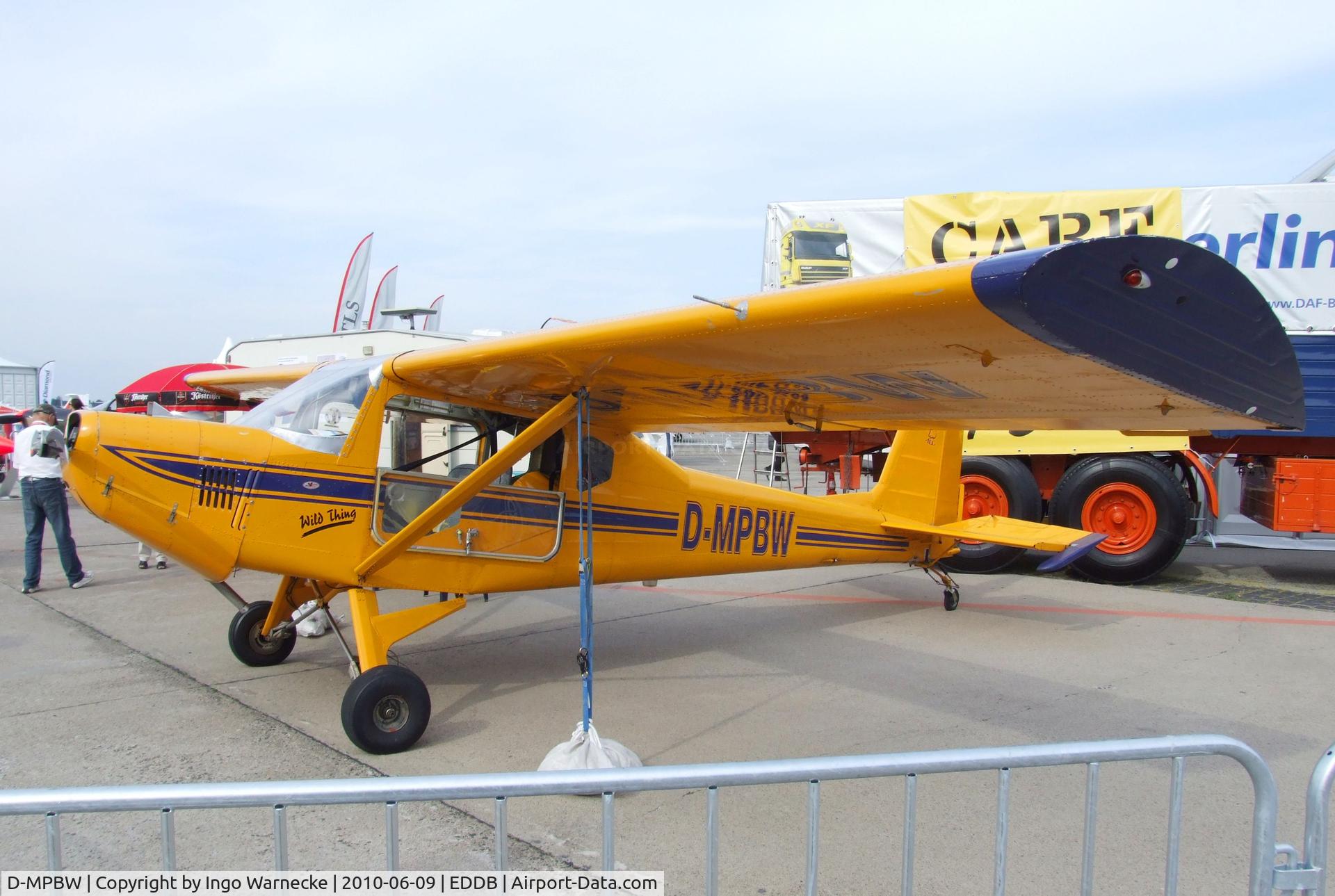 D-MPBW, Air Light Wild Thing C/N Not found D-MPBW, Ulbi WT 02 Wild Thing at ILA 2010, Berlin