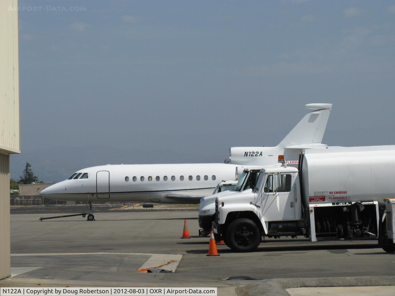 N122A, 1990 Dassault Falcon 900 C/N 88, 1990 Dassault Aviation MYSTERE FALCON 900, three Garrett AiResearch TFE731-5AR-1C Turbofans 4,500 lb st each. Max cruise 500 kt., 575 mph. Economical cruise-Mach 0.75