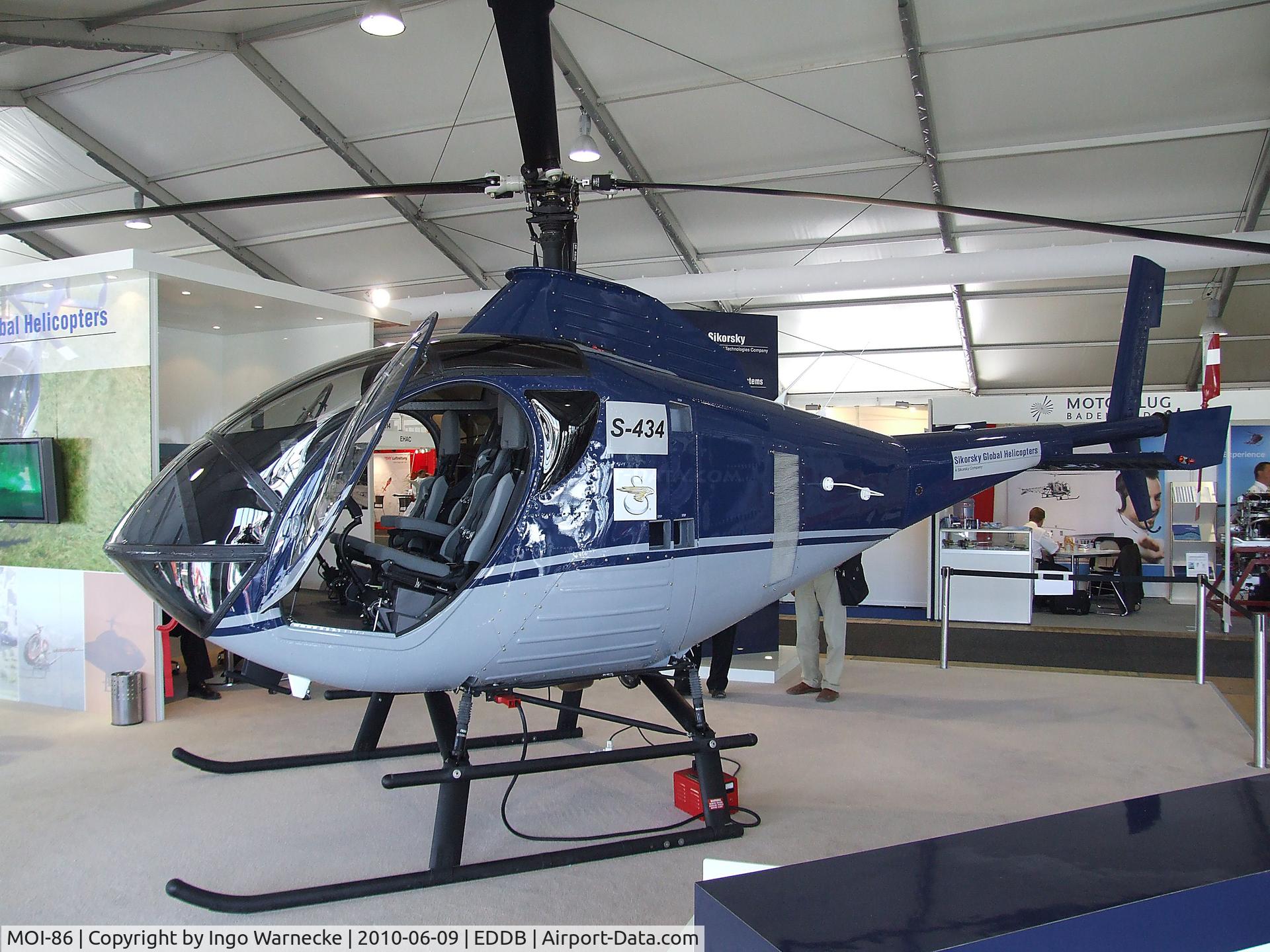 MOI-86, Sikorsky / Schweizer S-434 C/N 0086MB, Sikorsky / Schweizer S-434 of the Saudi Ministry of the Interior at ILA 2010, Berlin
