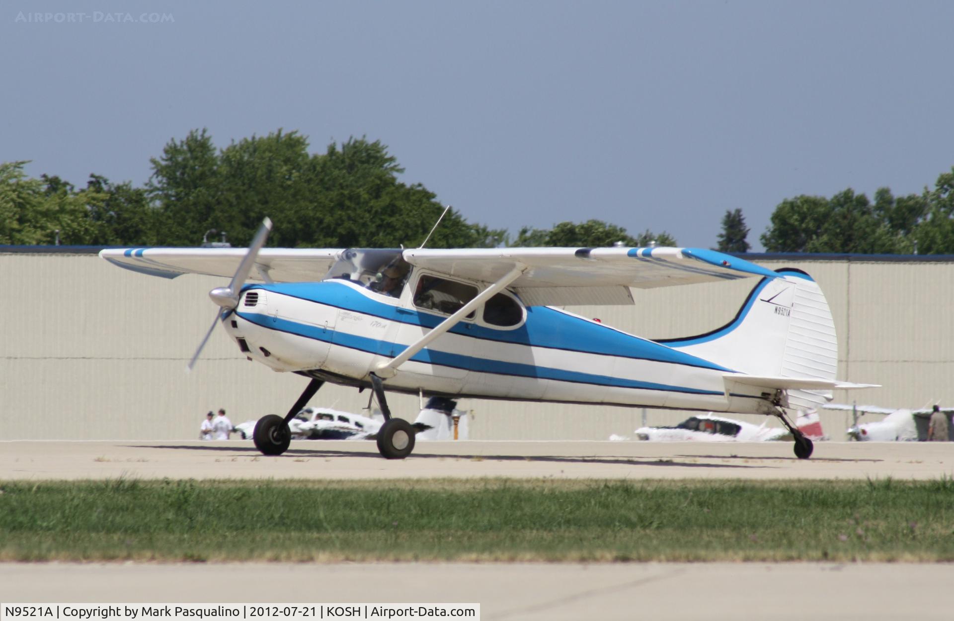 N9521A, 1949 Cessna 170A C/N 19082, Cessna 170A