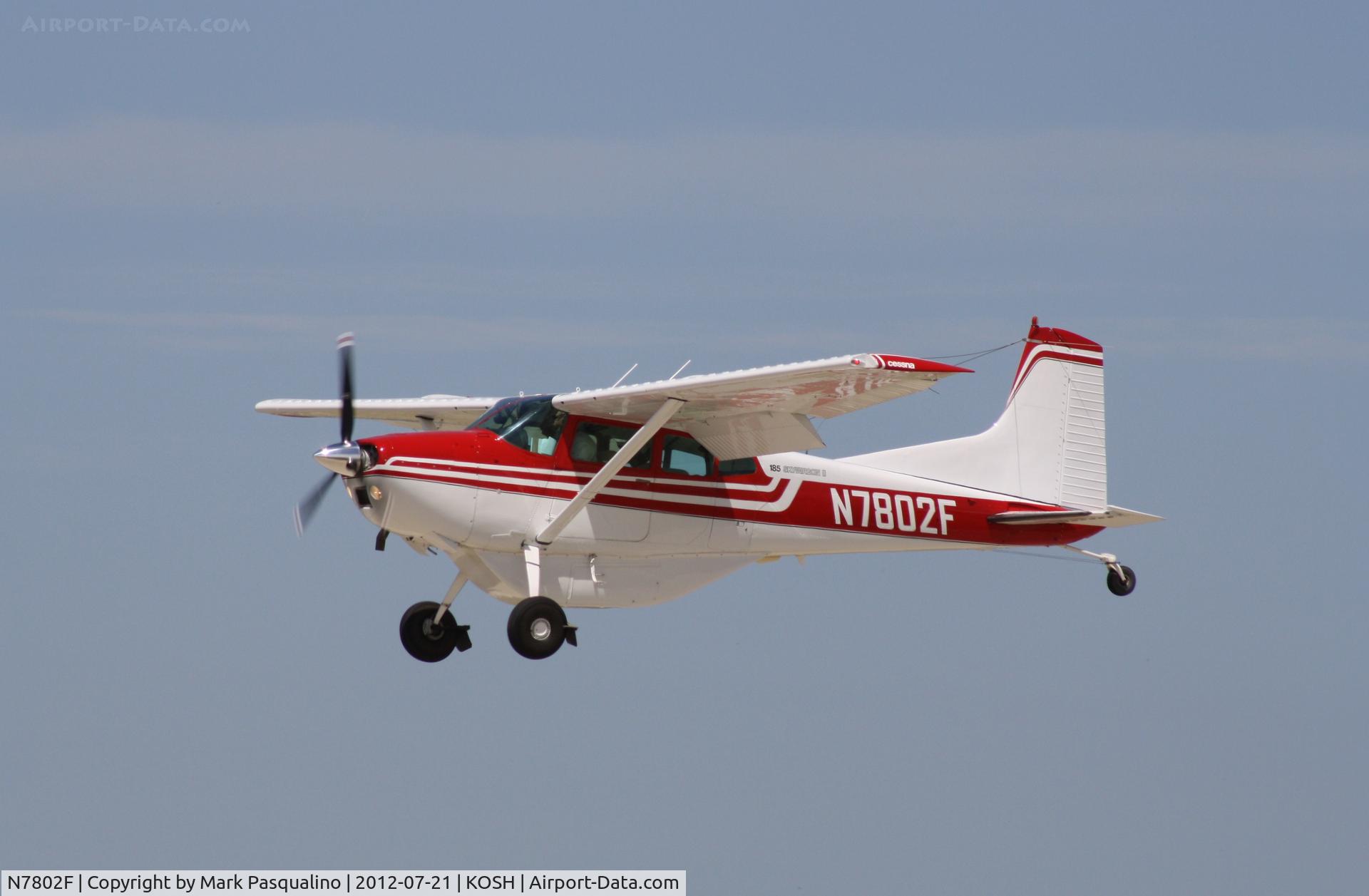 N7802F, 1973 Cessna A185F Skywagon 185 C/N 18502210, Cessna A185F