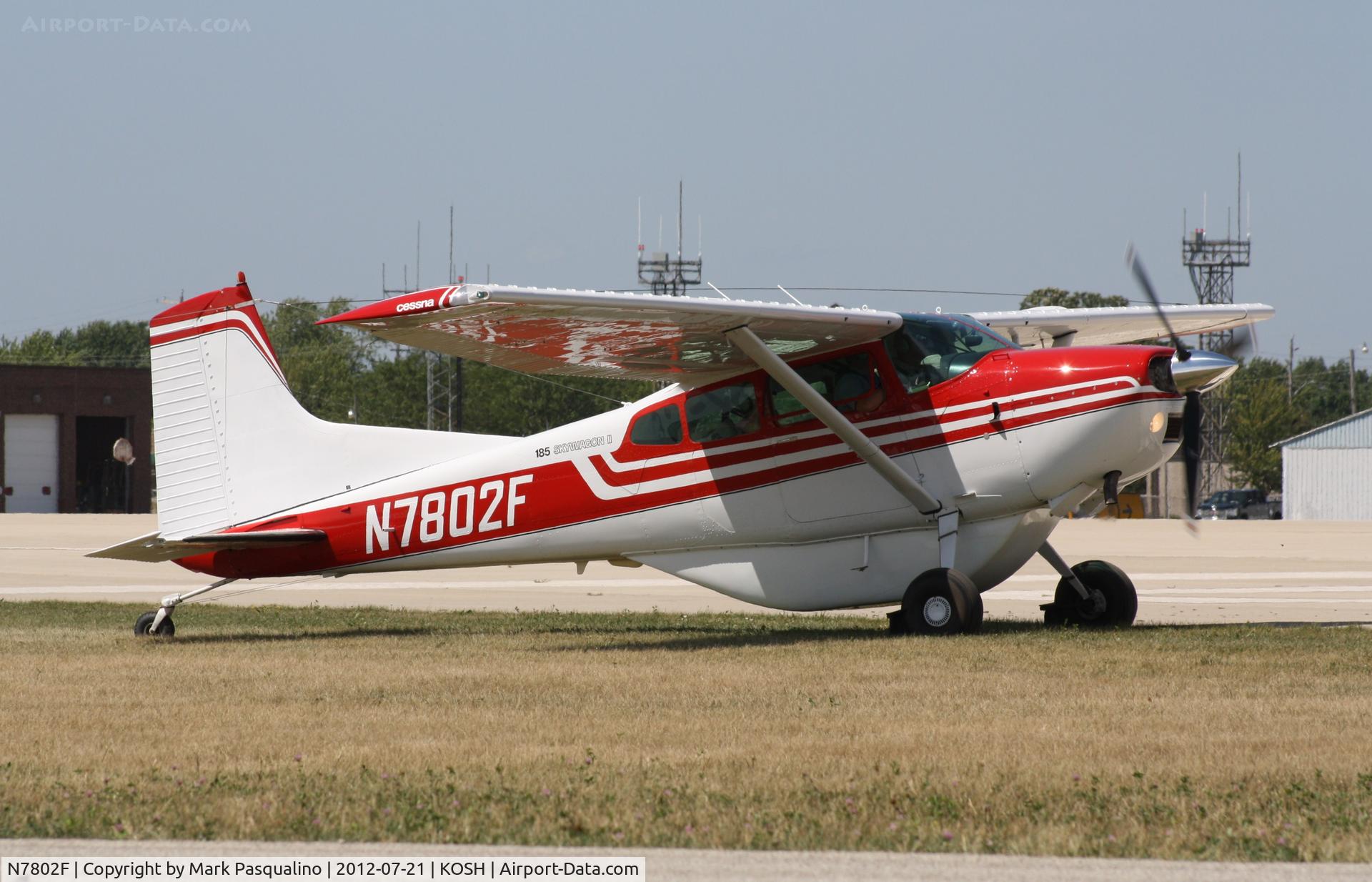 N7802F, 1973 Cessna A185F Skywagon 185 C/N 18502210, Cessna A185F