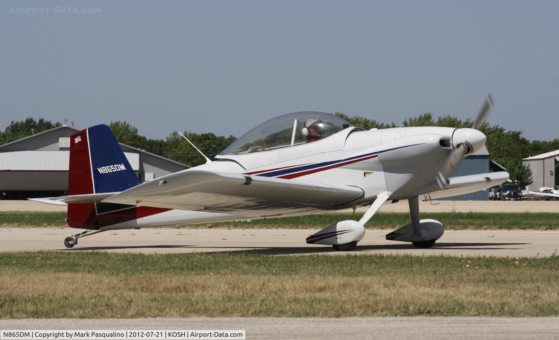 N865DM, 1997 Vans RV-4 C/N 2574, Vans RV-4