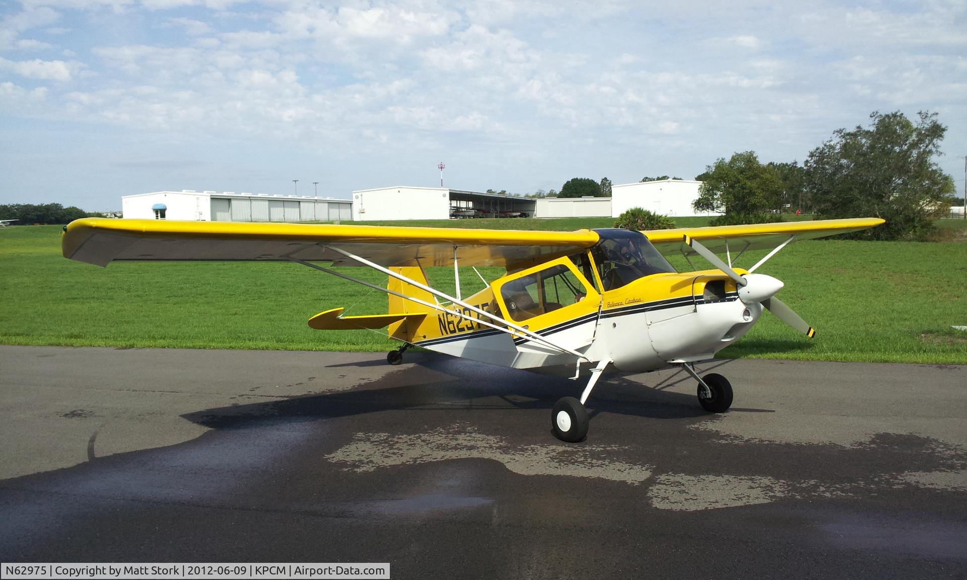 N62975, 1972 Bellanca 7ECA Citabria C/N 861-72, 62975 at Plant City before Young Eagles event
