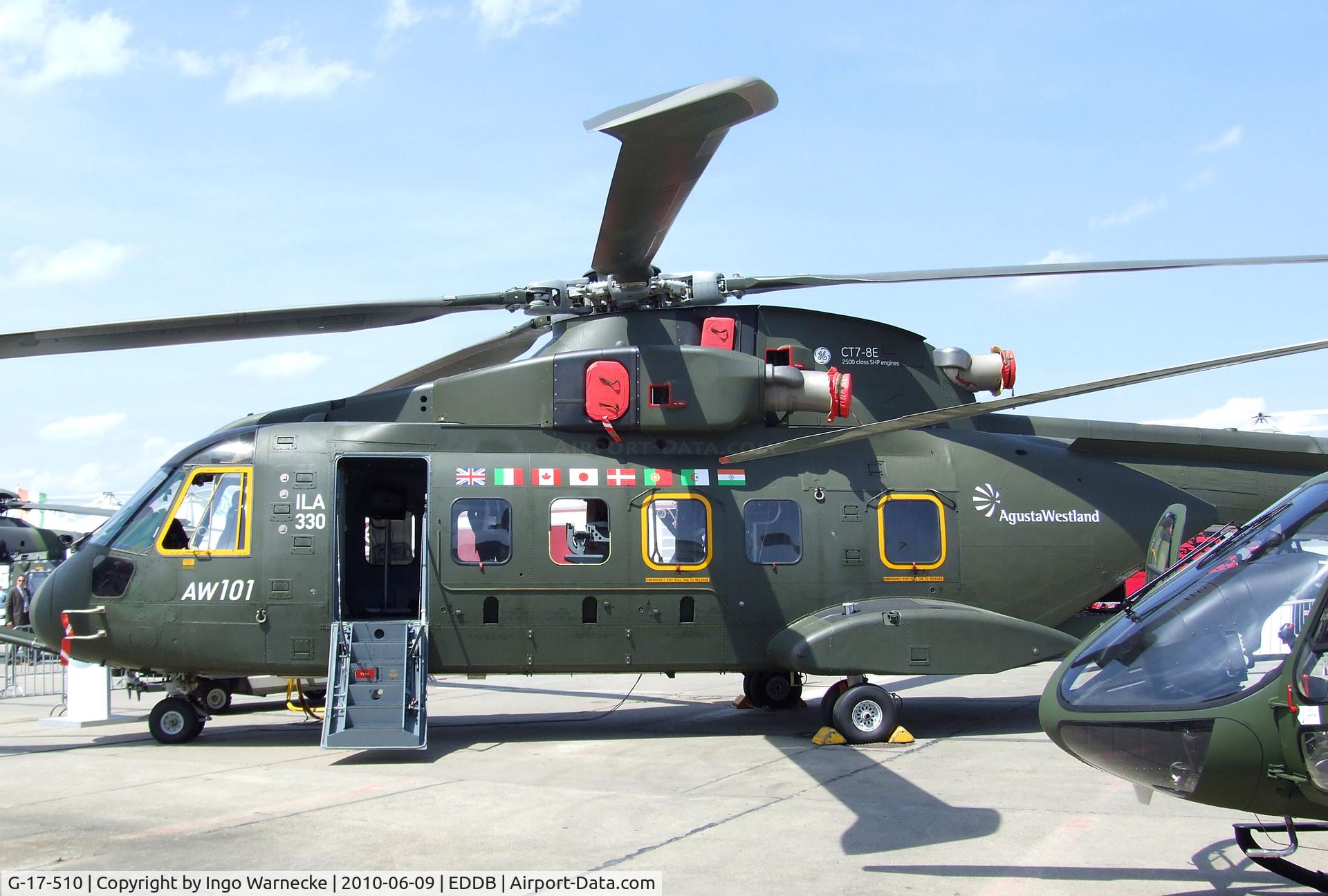 G-17-510, 2004 AgustaWestland EH-101 Mk.510 C/N 50012/510001/CIV01, EHI EH101 (now called AW101) at ILA 2010, Berlin