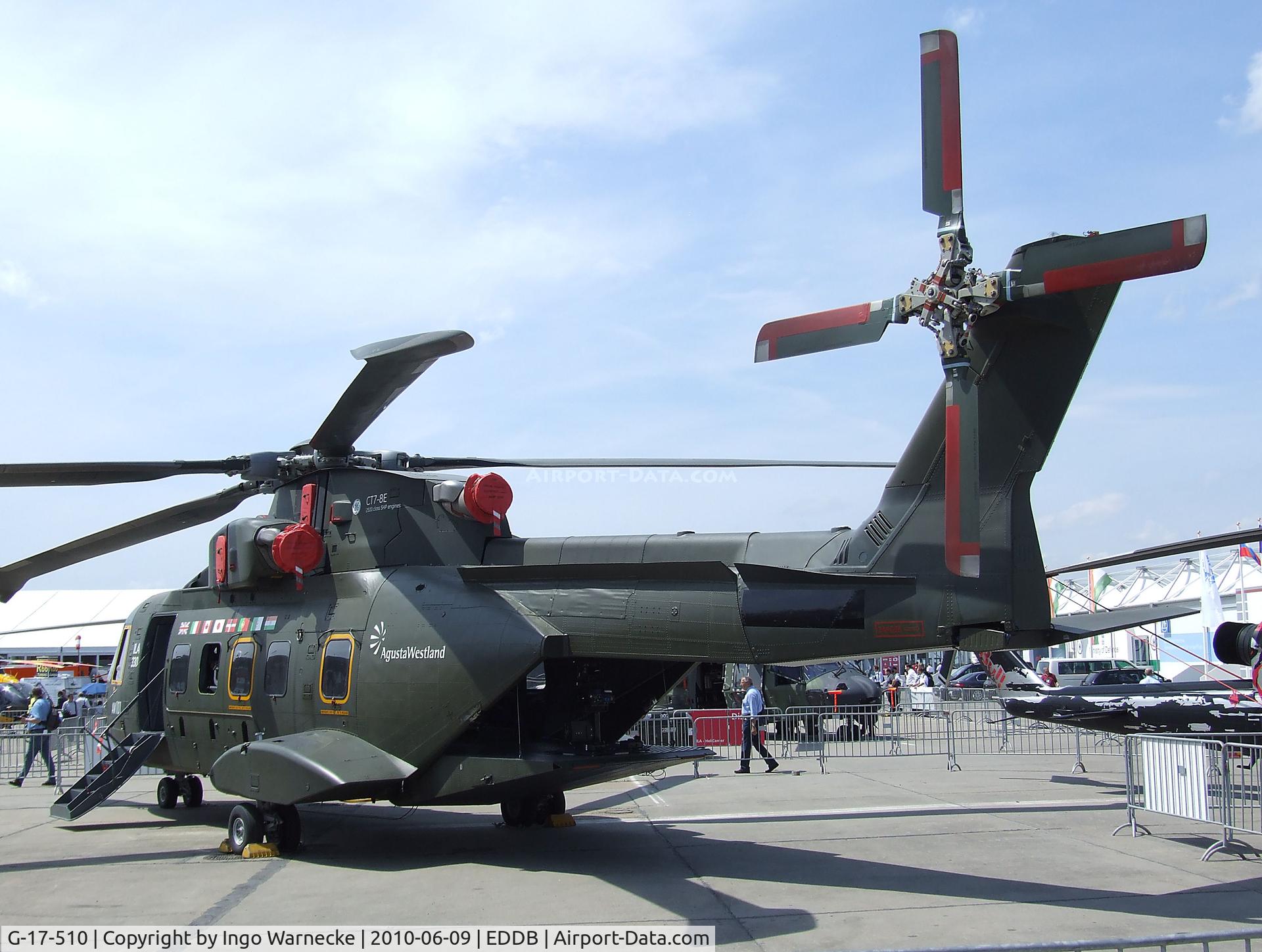 G-17-510, 2004 AgustaWestland EH-101 Mk.510 C/N 50012/510001/CIV01, EHI EH101 (now called AW101) at ILA 2010, Berlin