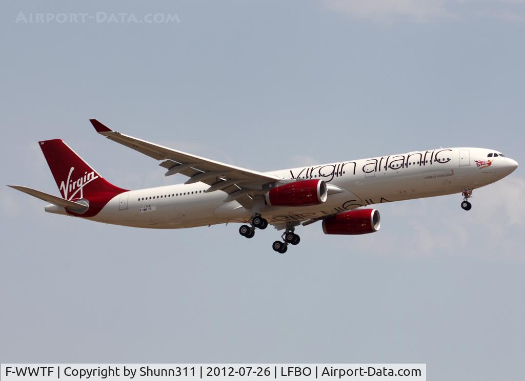 F-WWTF, 2012 Airbus A330-343X C/N 1329, C/n 1329 - To be G-VGBR