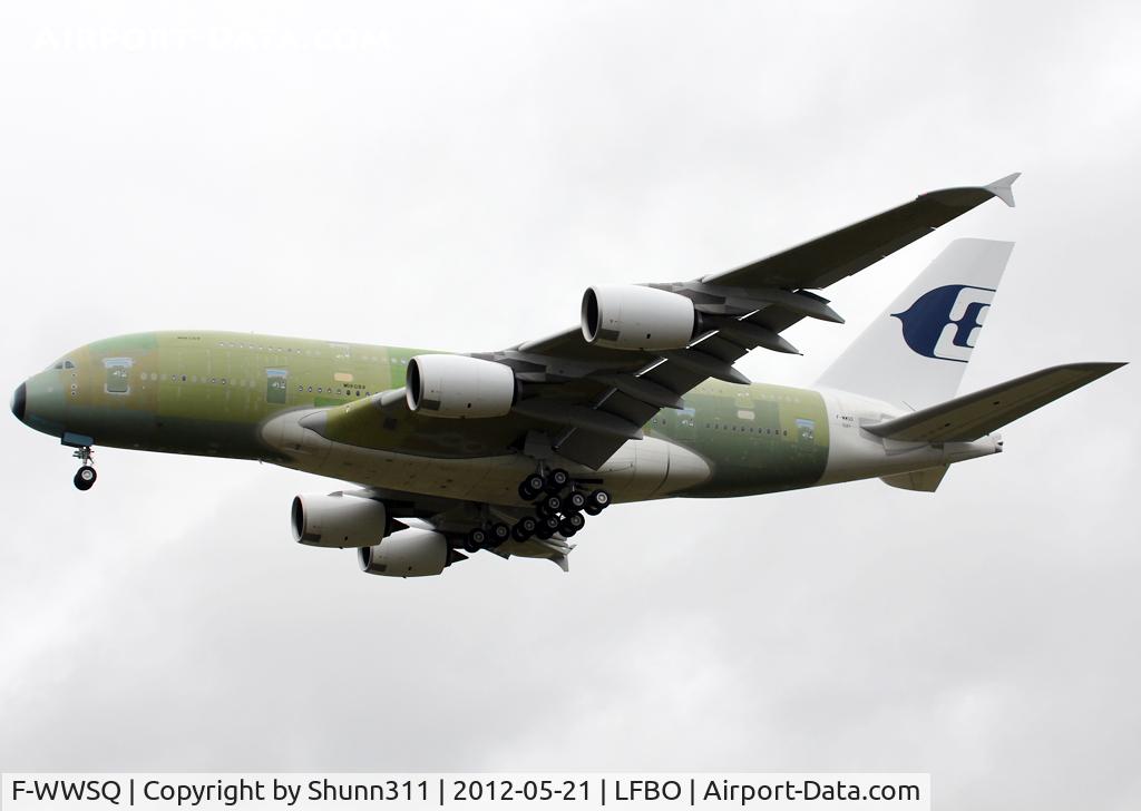 F-WWSO, 2012 Airbus A380-841 C/N 089, C/n 0089 - For Malaysia Airlines and first new tail c/s...