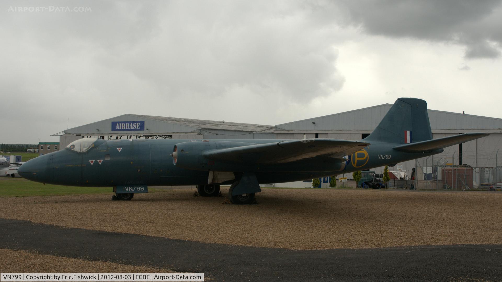 VN799, English Electric Canberra T.4 C/N EEP71355, 1. VN799 Now at Airbase, Coventry Airport West.