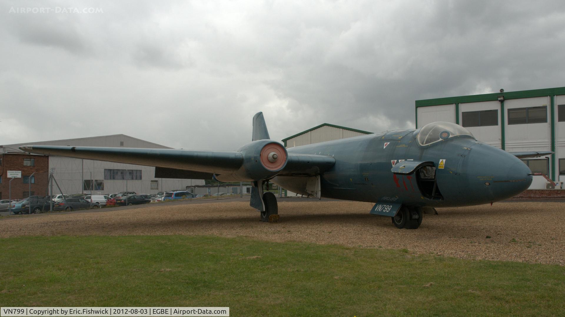 VN799, English Electric Canberra T.4 C/N EEP71355, 3. VN799 Now at Airbase, Coventry Airport West.