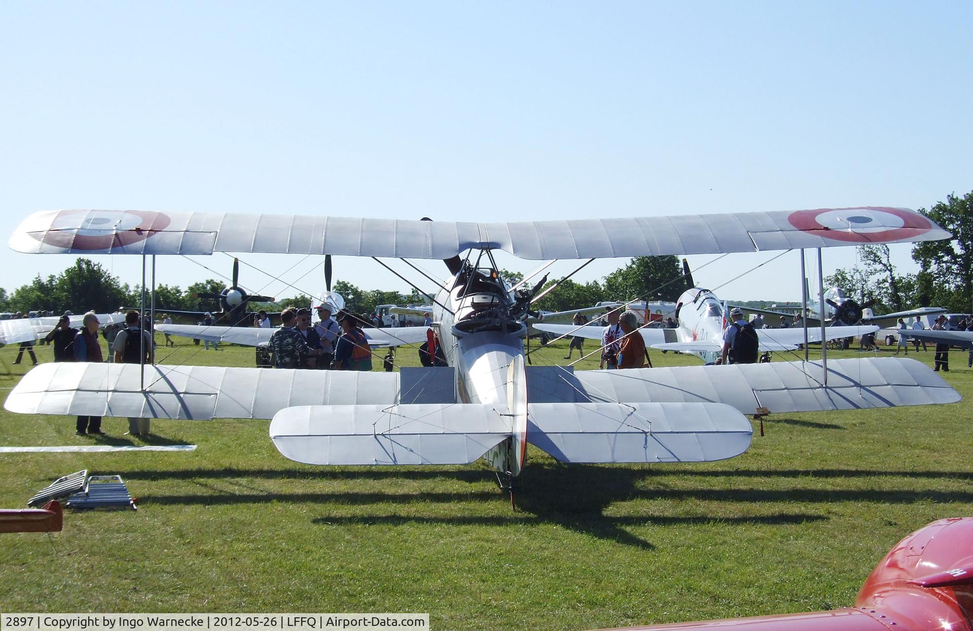 2897, 1917 Sopwith 1½ Strutter 1B2 C/N 2897, Sopwith 1 1/2 Strutter 1B2 at the Meeting Aerien 2012, La-Ferte-Alais