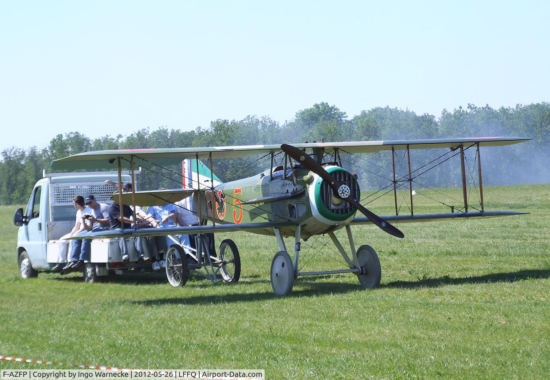 F-AZFP, SPAD S-XIII C1 C/N 4377, SPAD XIII C1 at the Meeting Aerien 2012, La-Ferte-Alais