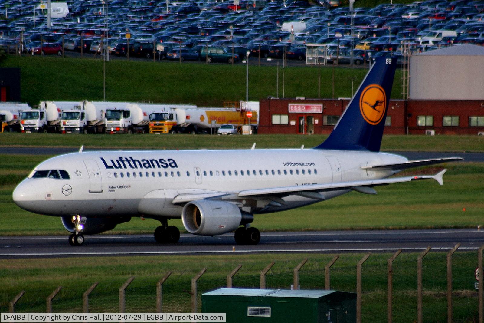 D-AIBB, 2010 Airbus A319-112 C/N 4182, Lufthansa