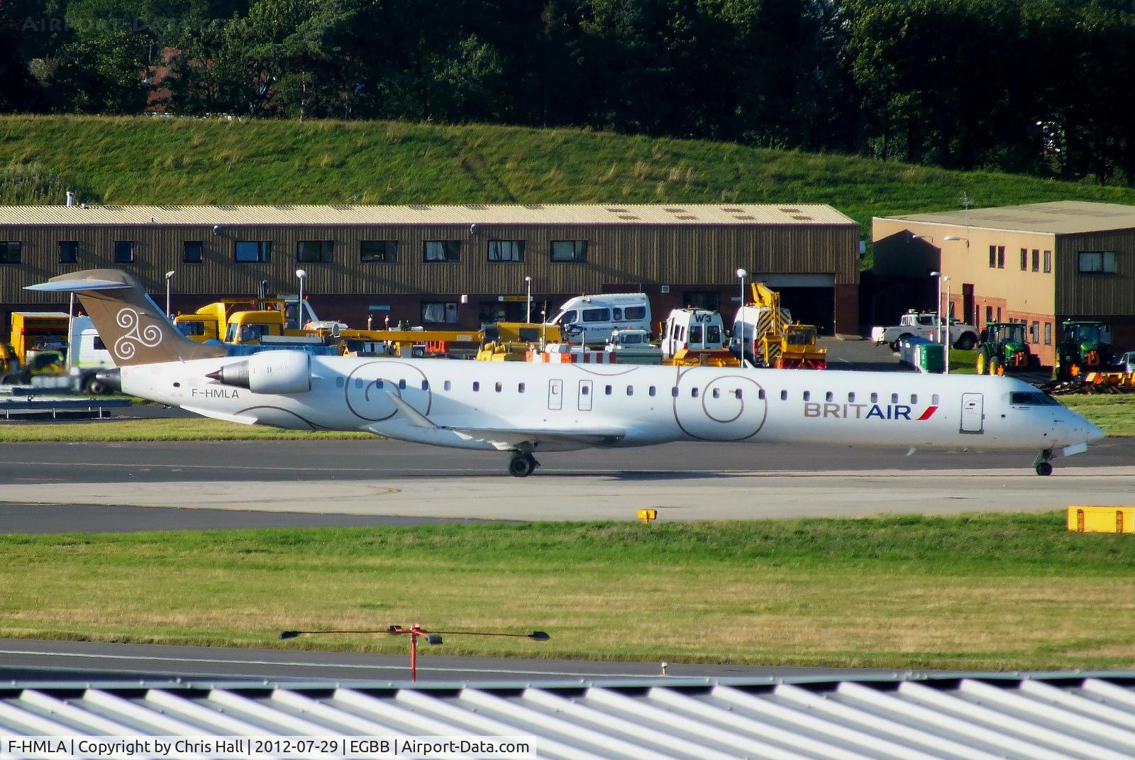 F-HMLA, 2010 Bombardier CRJ-1000EL NG (CL-600-2E25) C/N 19004, Brit Air