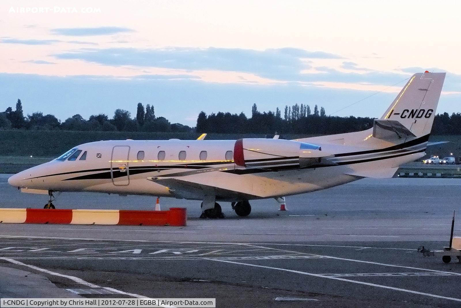 I-CNDG, 2009 Cessna 560XL Citation XLS+ C/N 560-6045, Aliven