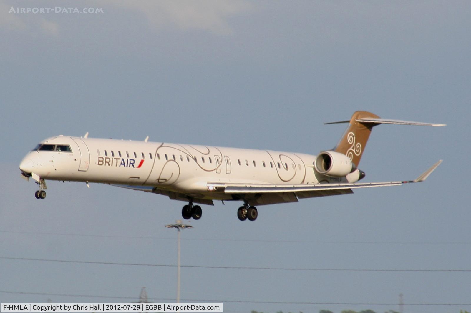 F-HMLA, 2010 Bombardier CRJ-1000EL NG (CL-600-2E25) C/N 19004, Brit Air
