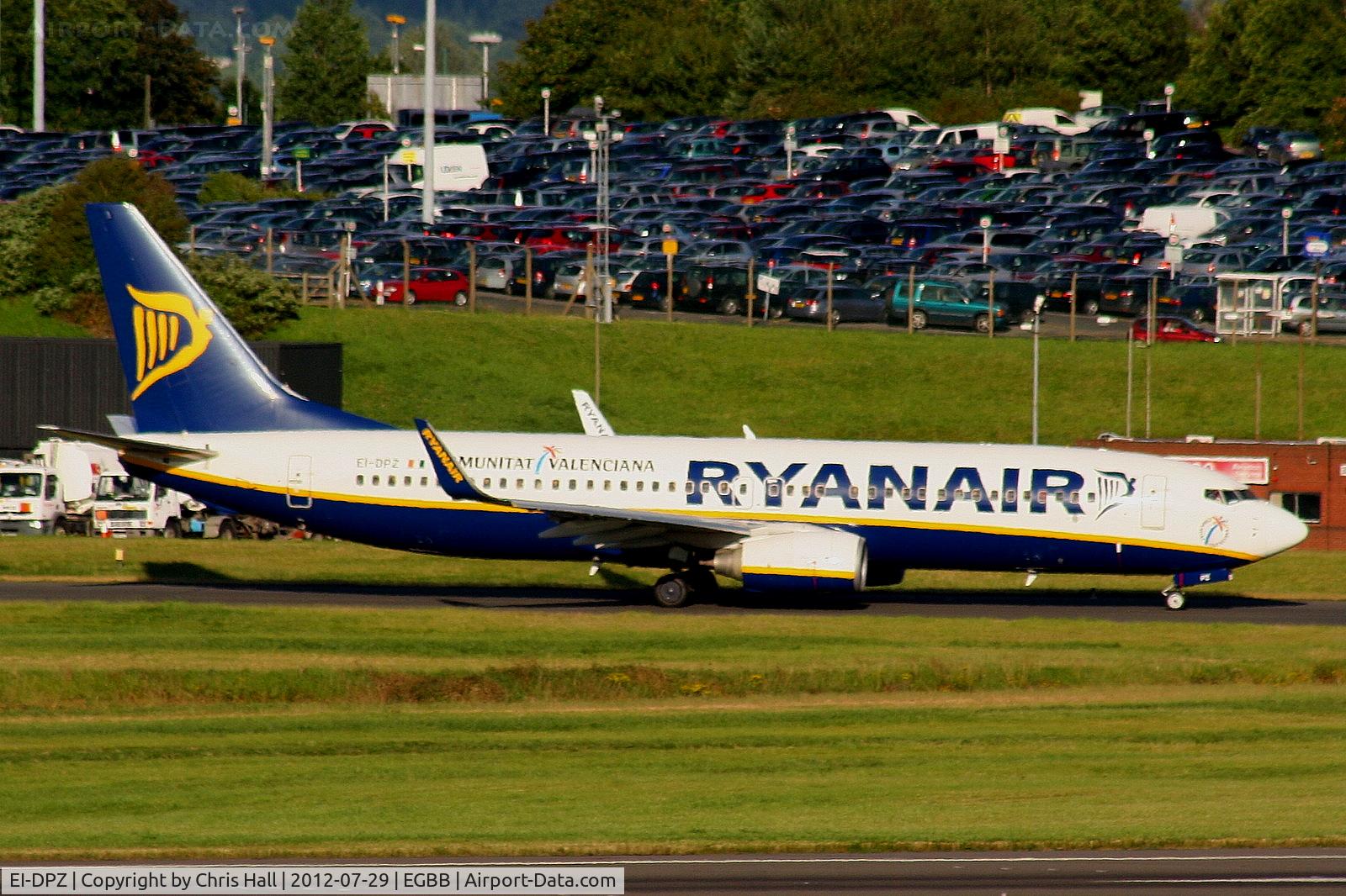 EI-DPZ, 2007 Boeing 737-8AS C/N 33616, Ryanair