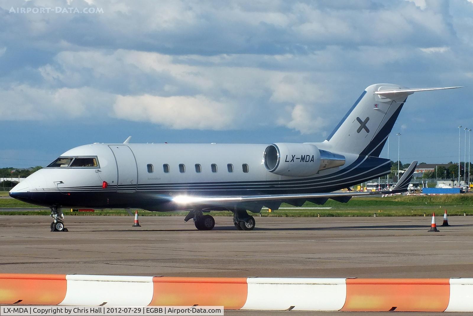 LX-MDA, 2005 Bombardier Challenger 604 (CL-600-2B16) C/N 5616, Luxaviation