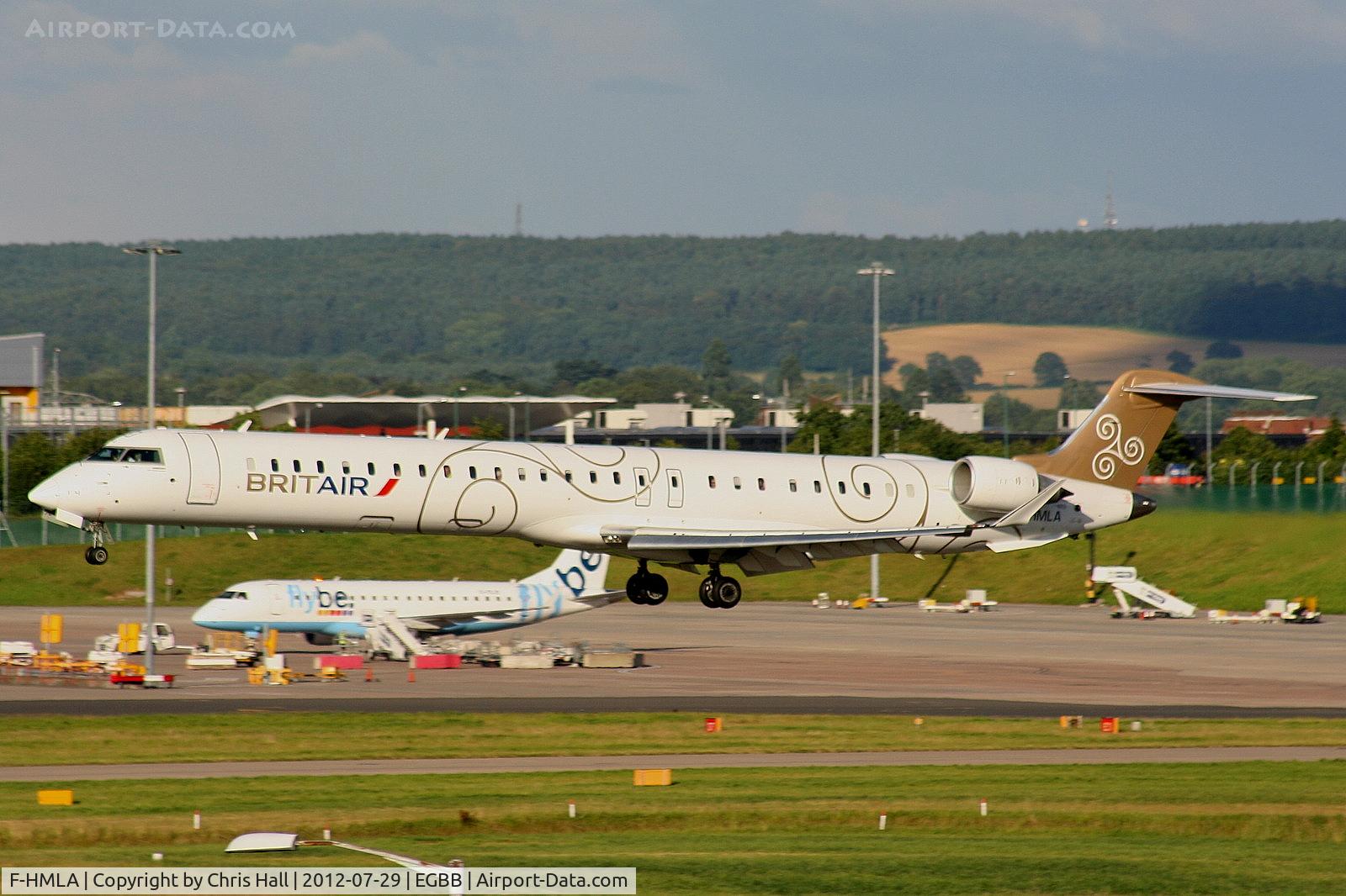 F-HMLA, 2010 Bombardier CRJ-1000EL NG (CL-600-2E25) C/N 19004, Brit Air