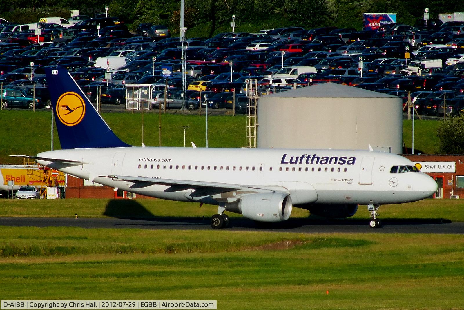 D-AIBB, 2010 Airbus A319-112 C/N 4182, Lufthansa