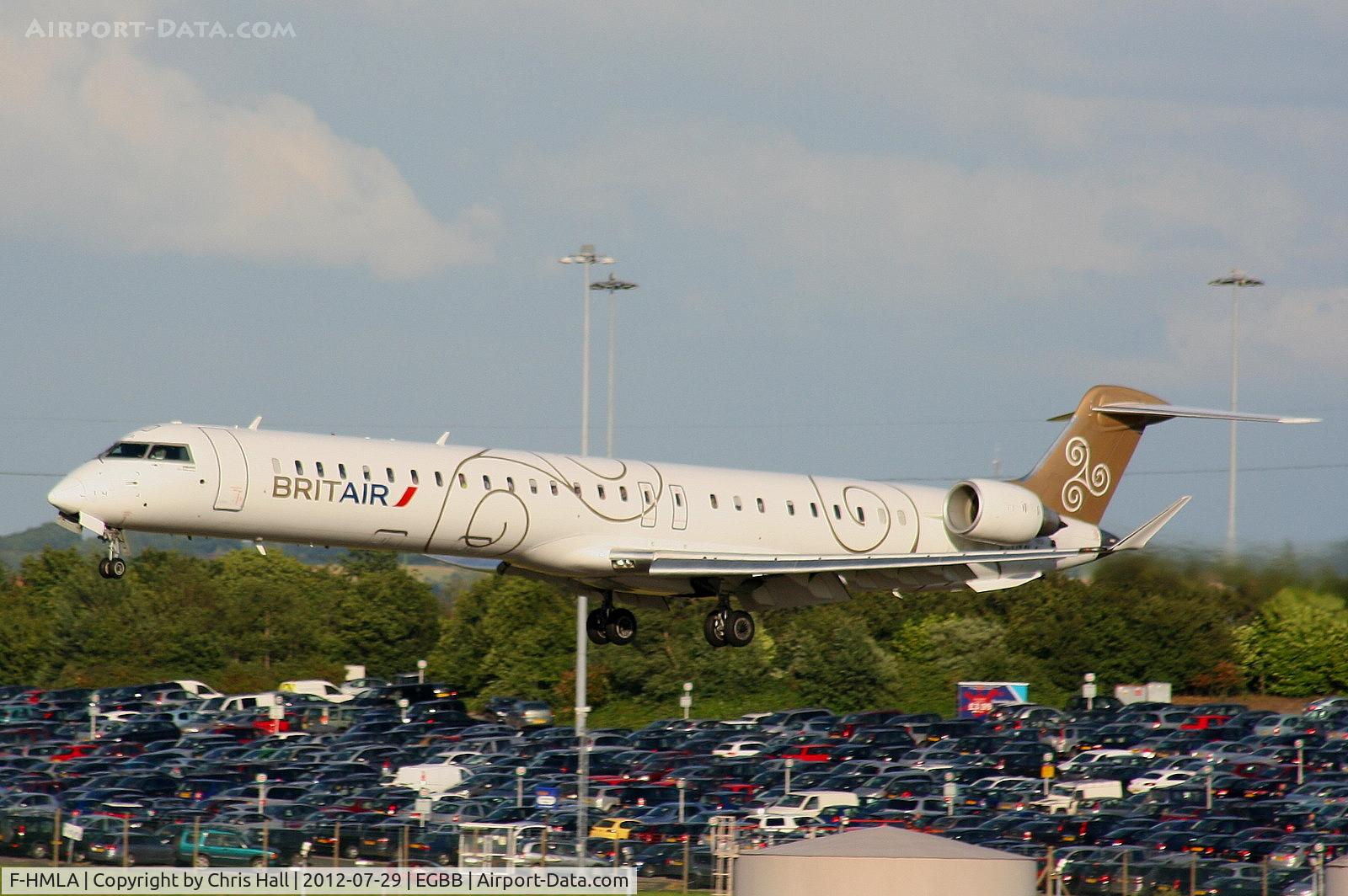 F-HMLA, 2010 Bombardier CRJ-1000EL NG (CL-600-2E25) C/N 19004, Brit Air