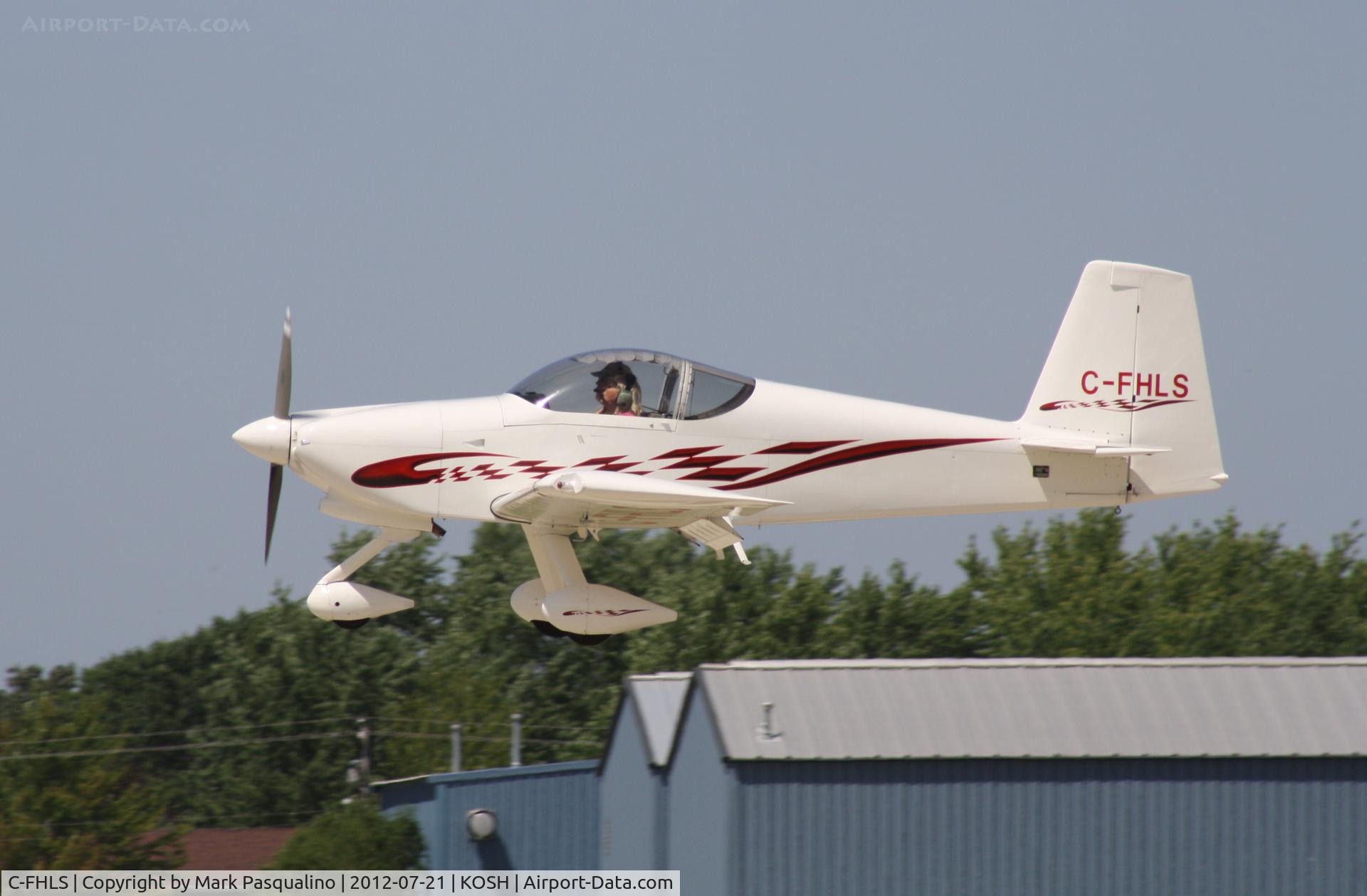 C-FHLS, 2006 Vans RV-7A C/N 71829, Vans RV-7A