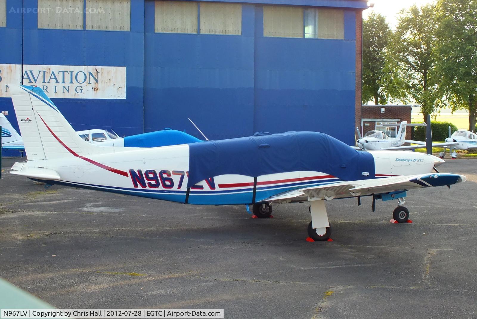 N967LV, 2007 Piper PA-32R-301T Turbo Saratoga C/N 3257481, Cranfield resident