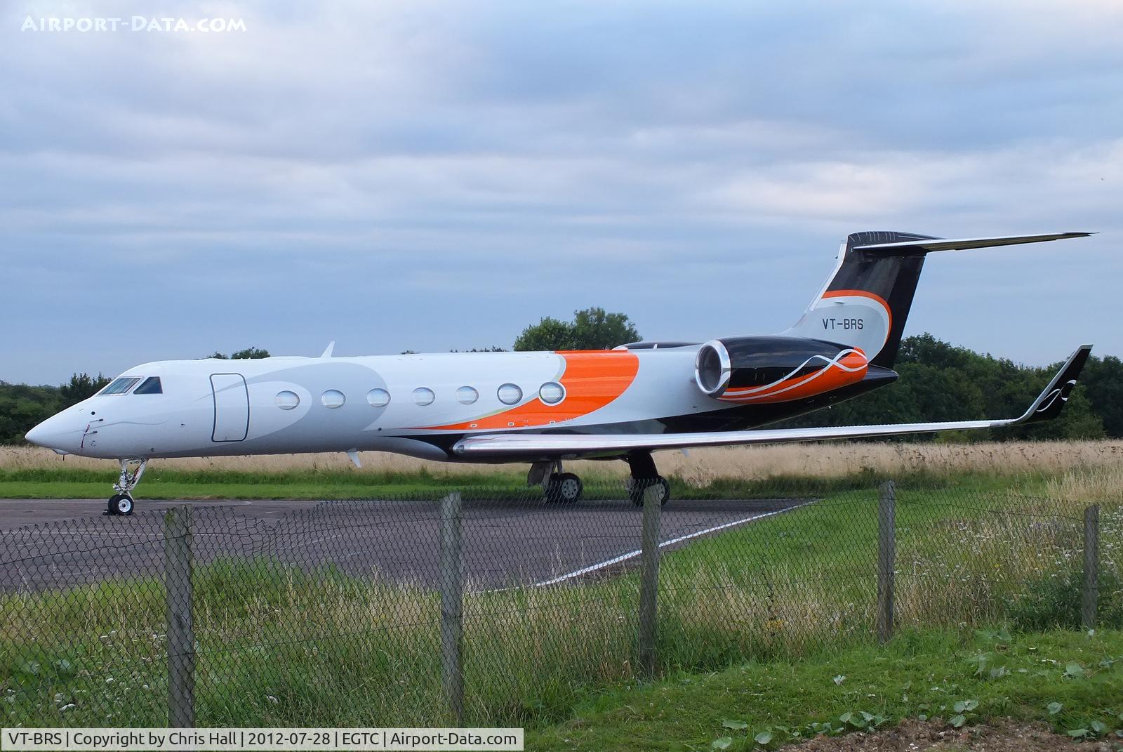 VT-BRS, 2007 Gulfstream Aerospace GV-SP (G550) C/N 5162, Grasim Industries Ltd