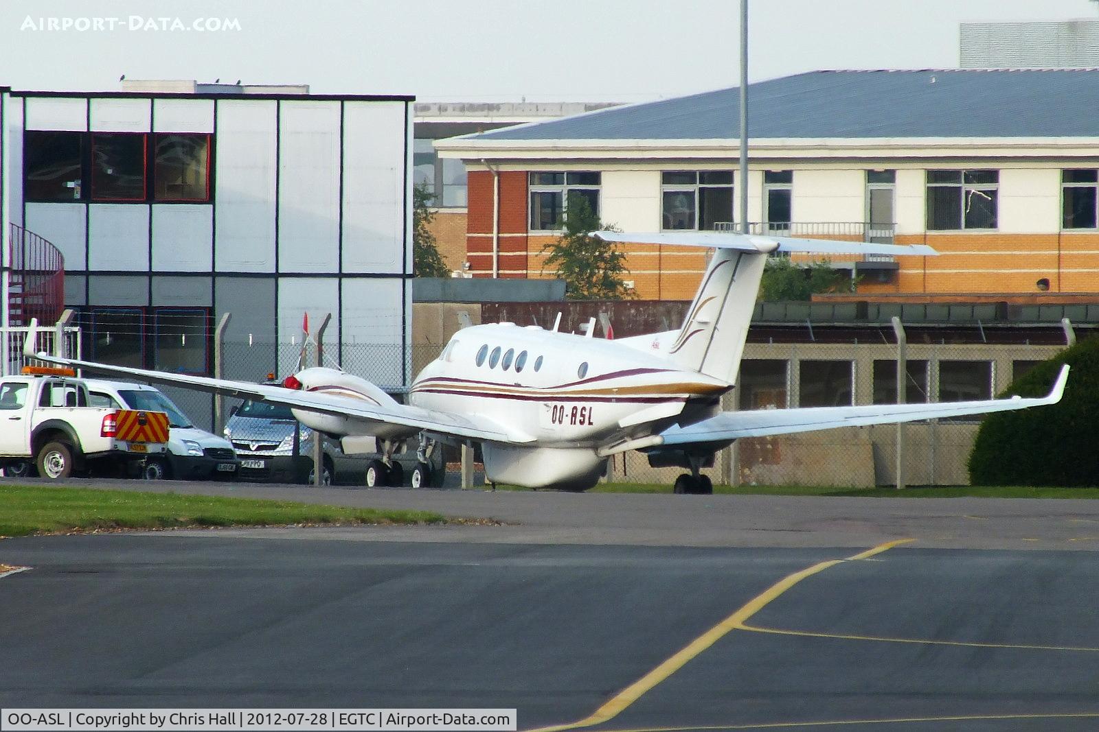 OO-ASL, 1982 Beech 200C Super King Air C/N BL-49, Air Service Liege