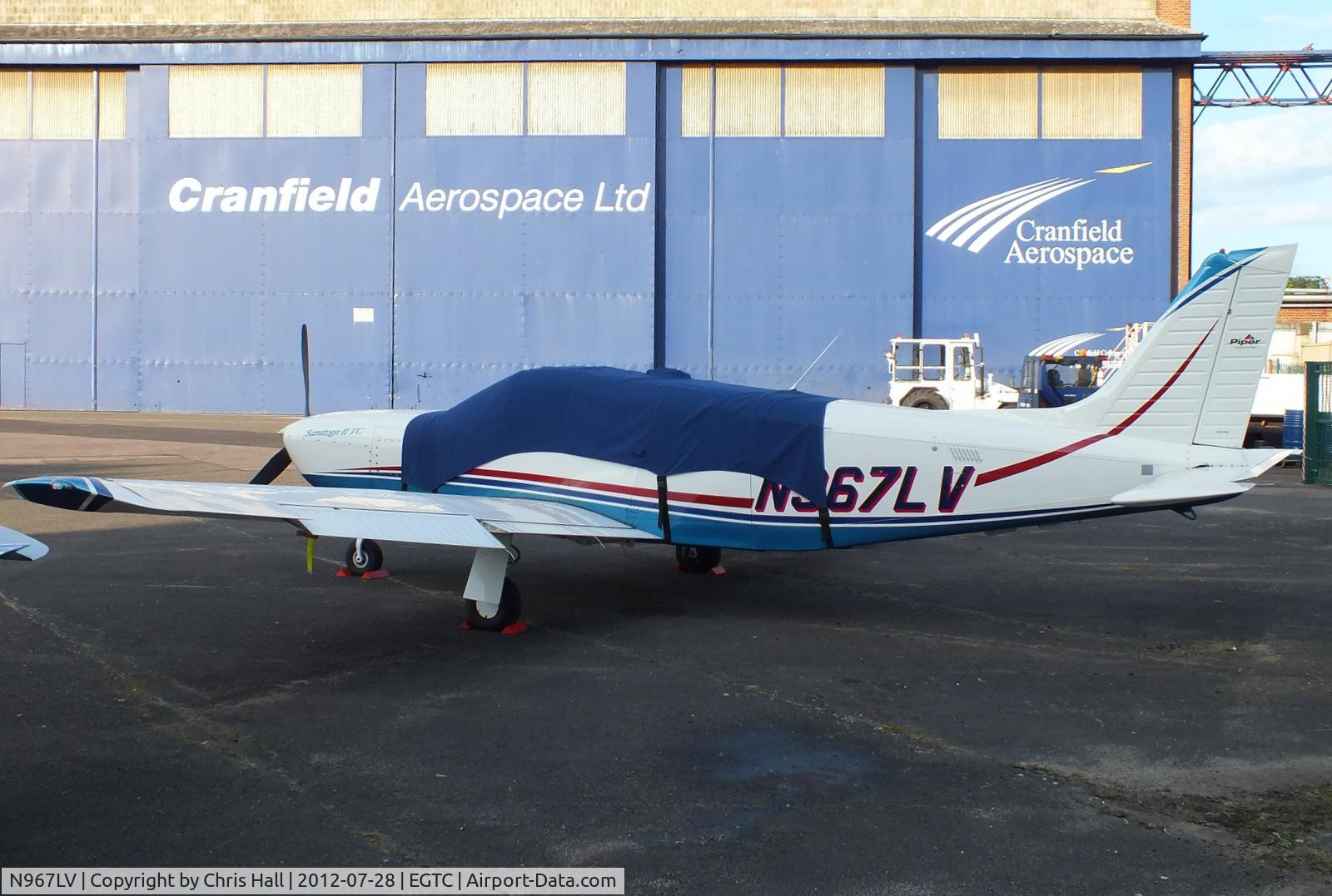 N967LV, 2007 Piper PA-32R-301T Turbo Saratoga C/N 3257481, Cranfield resident