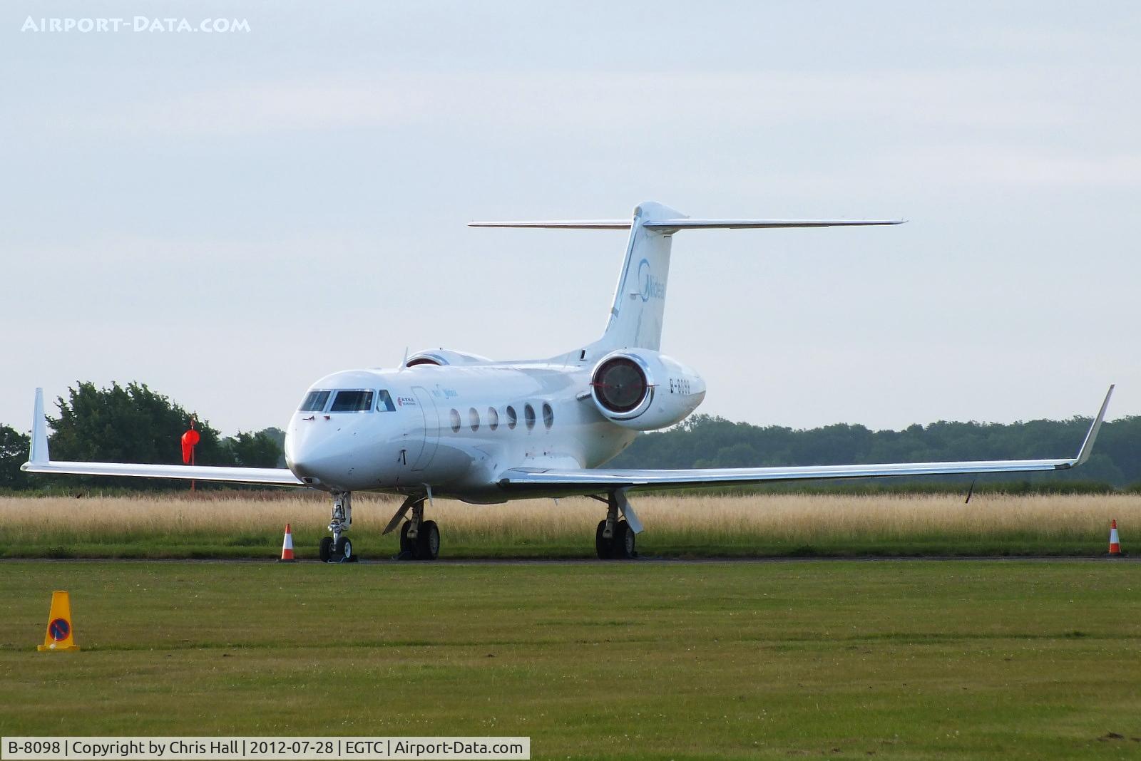 B-8098, 2007 Gulfstream Aerospace GIV-X (G450) C/N 4076, Air China Business Jet