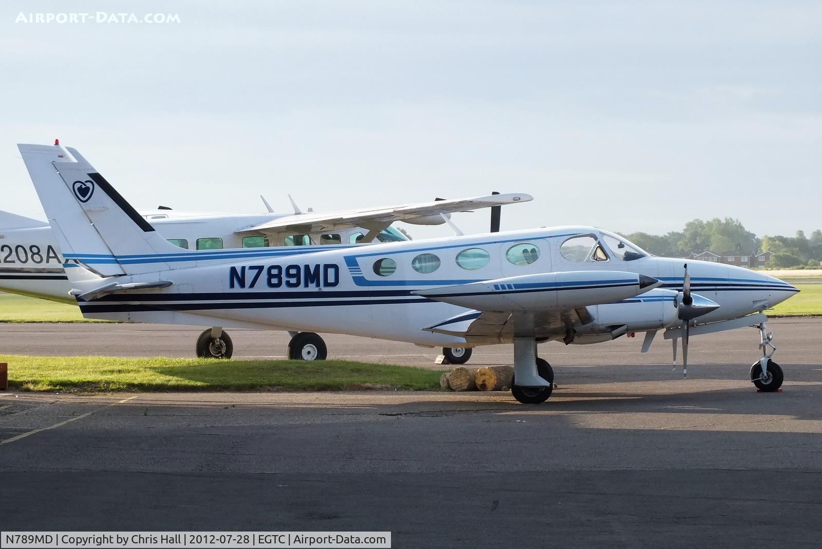 N789MD, 1980 Cessna 340A C/N 340A1021, ex G-LIZA