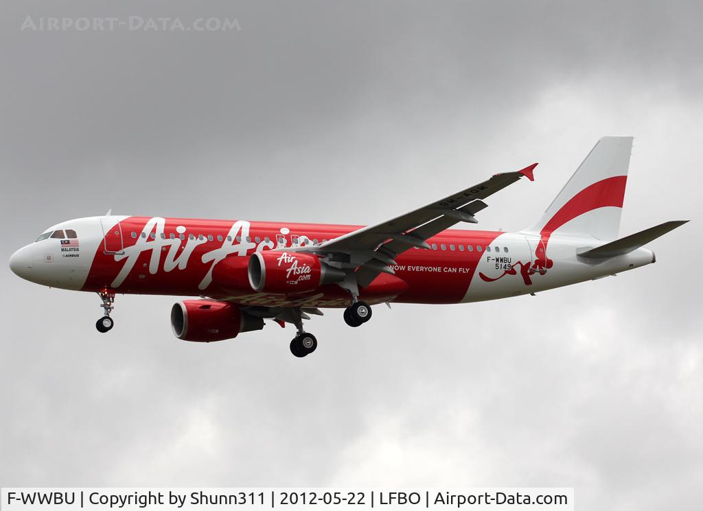 F-WWBU, 2012 Airbus A320-216 C/N 5149, C/n 5149 - To be 9M-AQM