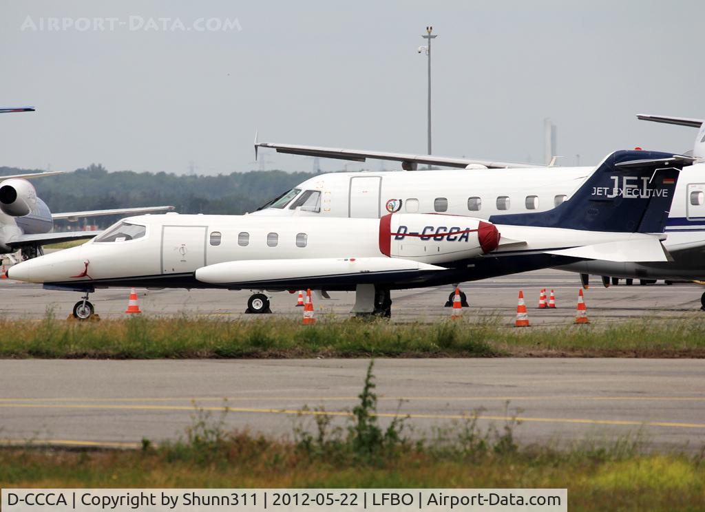 D-CCCA, 1978 Learjet 35A C/N 35A-160, Parked at the General Aviation area...