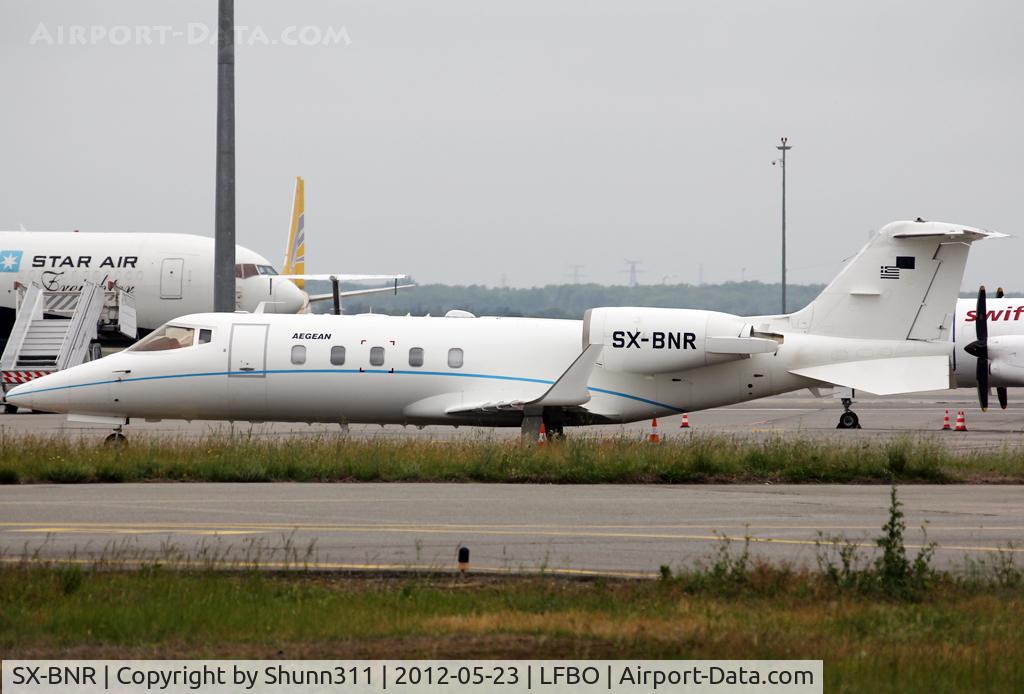 SX-BNR, 2006 Learjet 60 C/N 60-231, Parked at the General Aviation area...