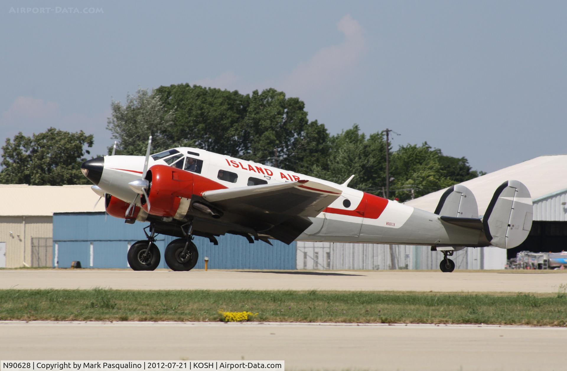 N90628, Beech D18S C/N A-809, Beech D18S