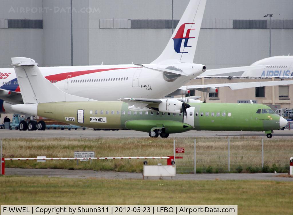 F-WWEL, 2012 ATR 72-212A C/N 1029, C/n 1029 - For UT Air as UR-UTJ
