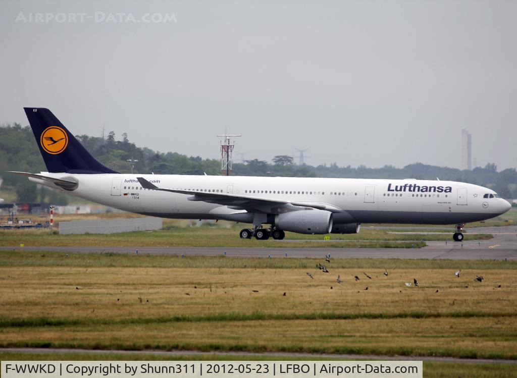 F-WWKD, 2012 Airbus A330-343X C/N 1314, C/n 1314 - To be D-AIKR