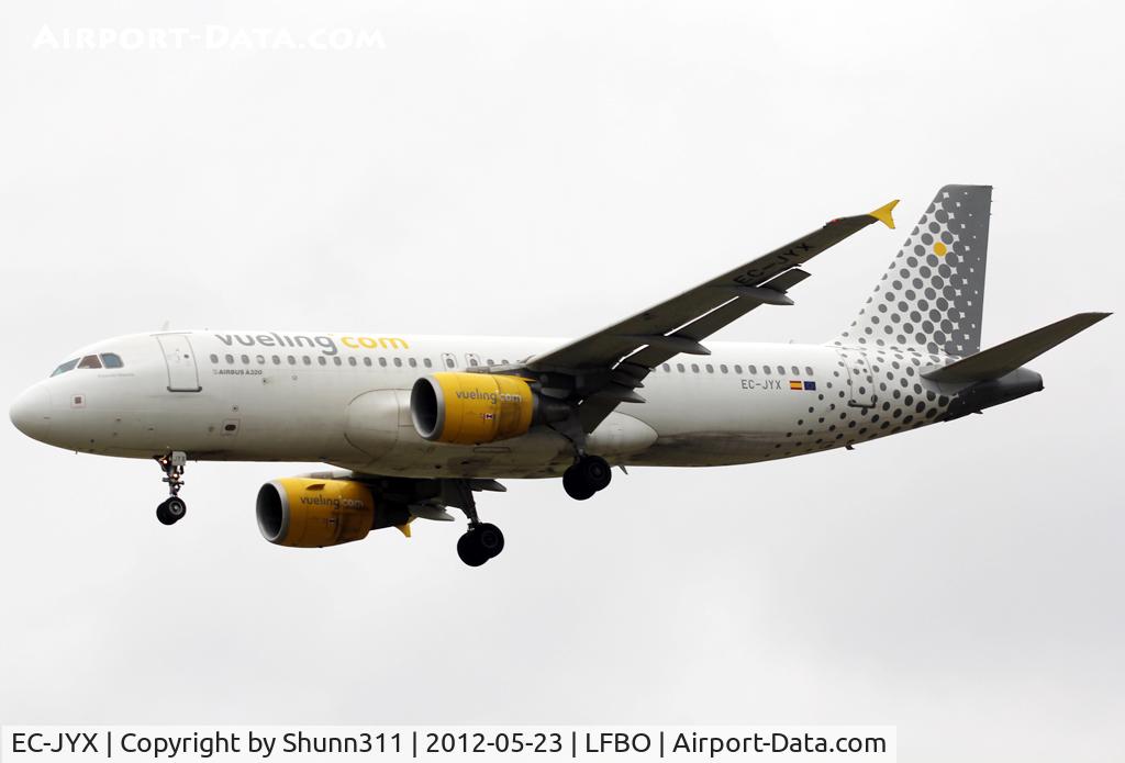EC-JYX, 2006 Airbus A320-214 C/N 2962, Landing rwy 32L