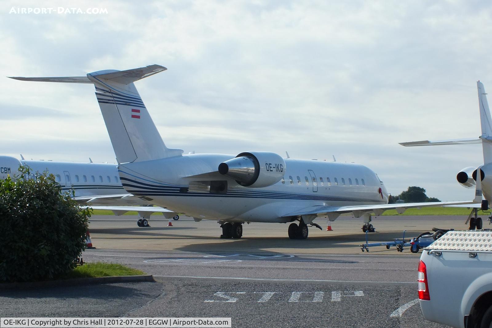 OE-IKG, 2006 Bombardier Challenger 850 (CL-600-2B19 ) C/N 8063, Executive Flight Service