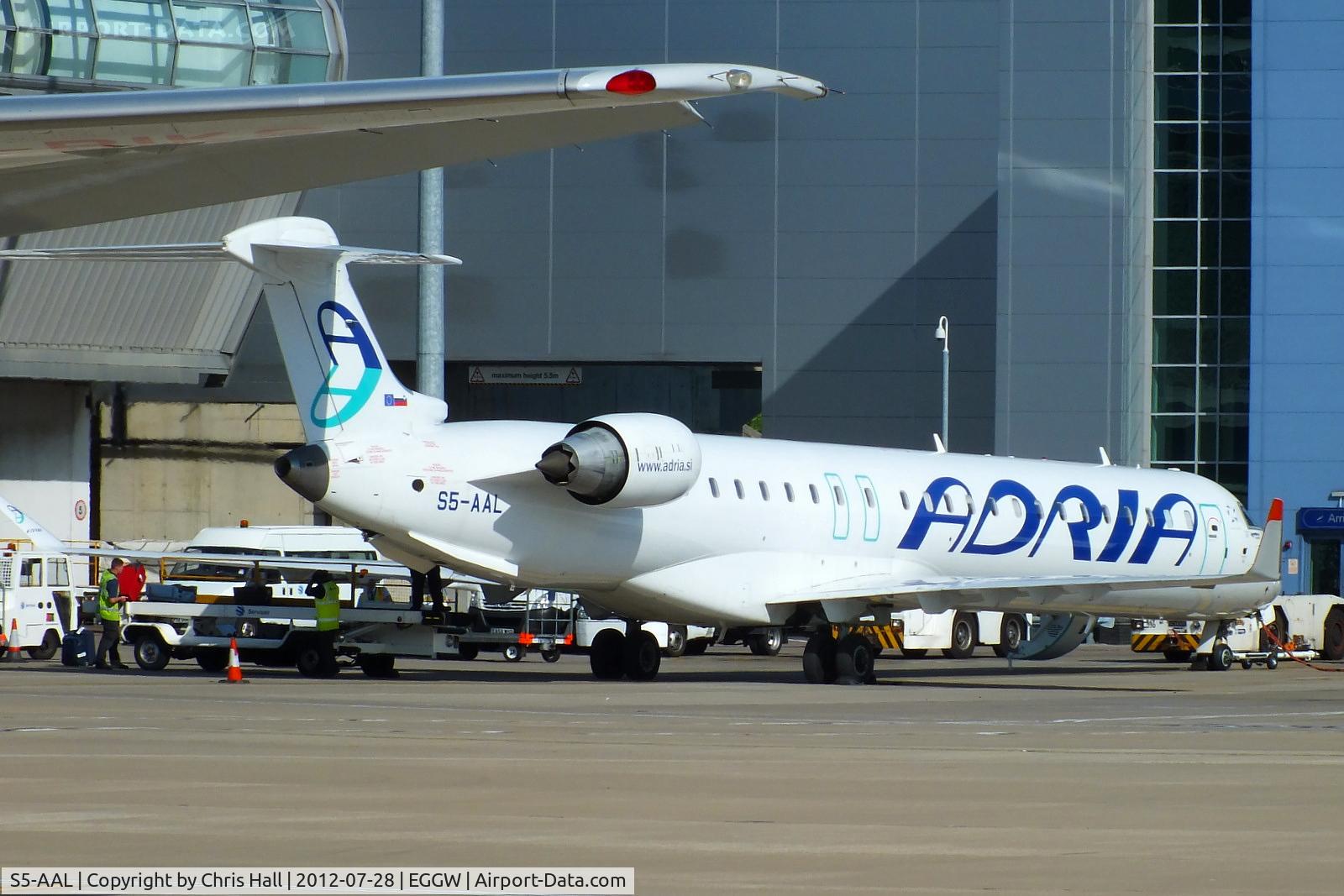 S5-AAL, 2007 Bombardier CRJ-900LR (CL-600-2D24) C/N 15129, Adria Airways