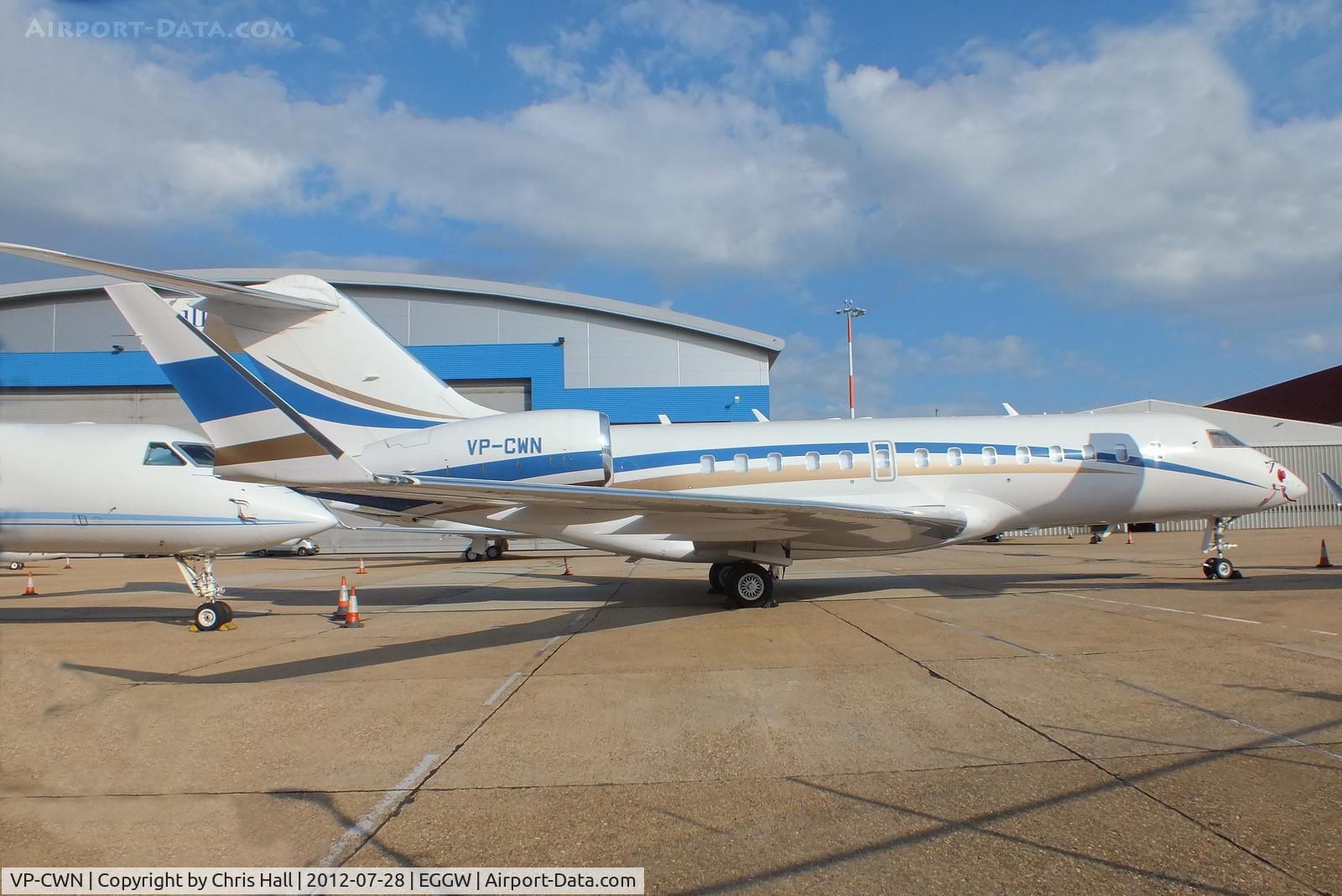VP-CWN, 2008 Bombardier BD-700-1A10 Global 5000 C/N 9321, Metrojet Ltd