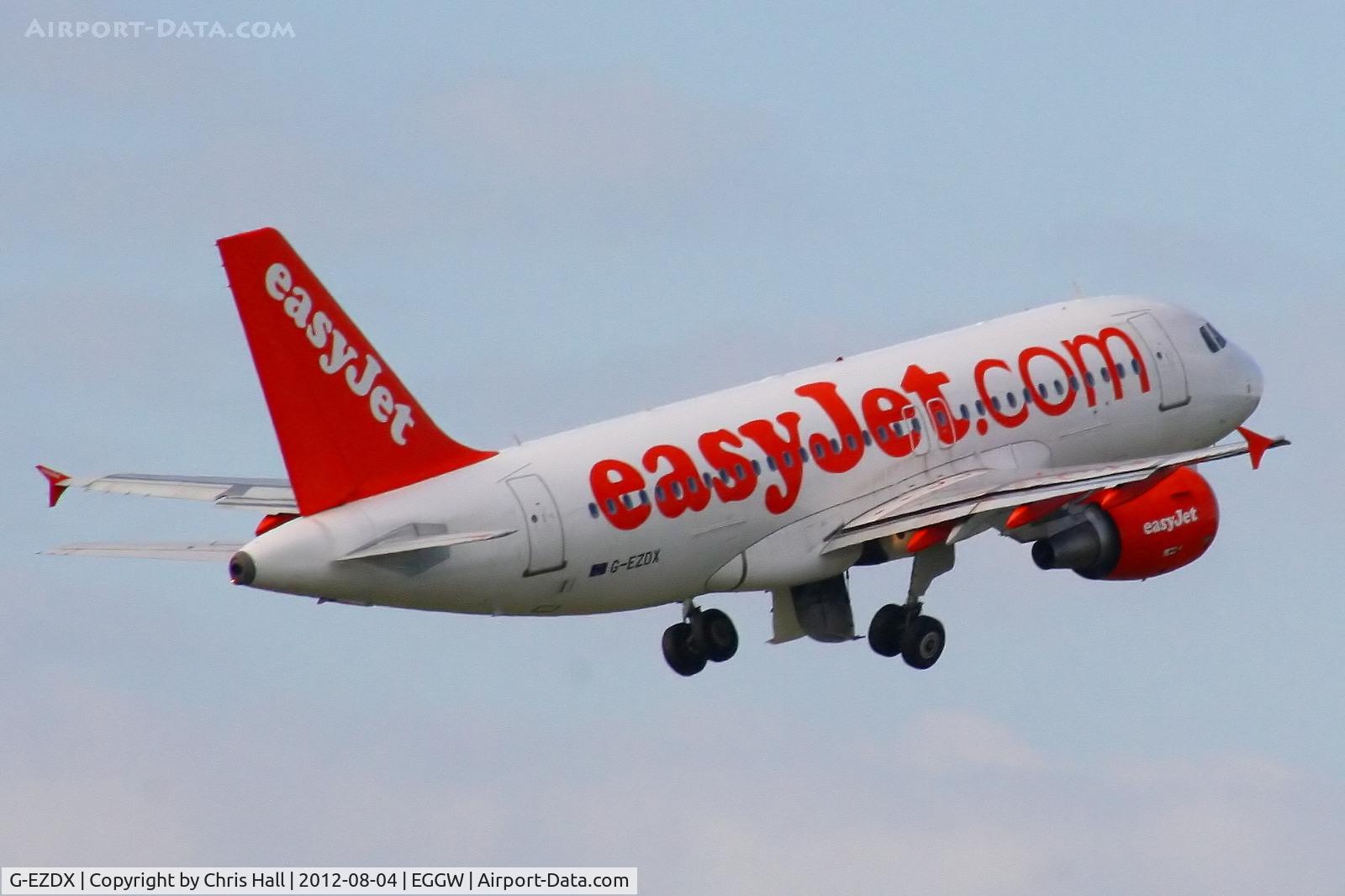 G-EZDX, 2009 Airbus A319-111 C/N 3754, easyJet