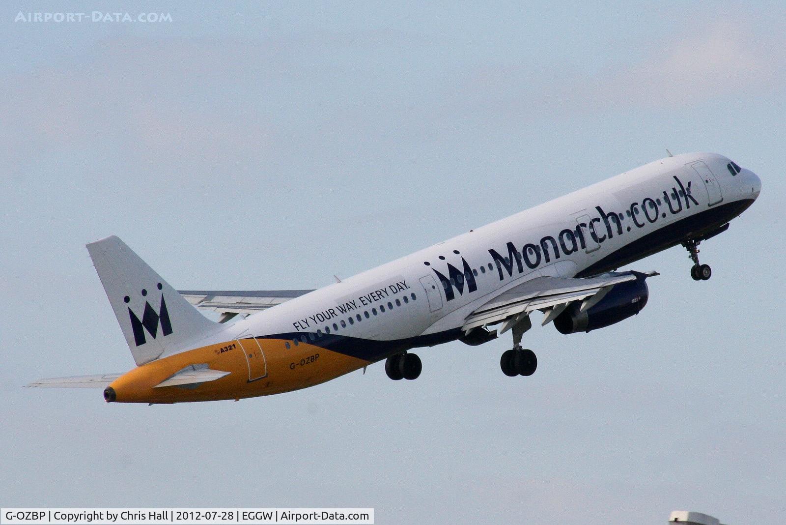 G-OZBP, 2001 Airbus A321-231 C/N 1433, Monarch