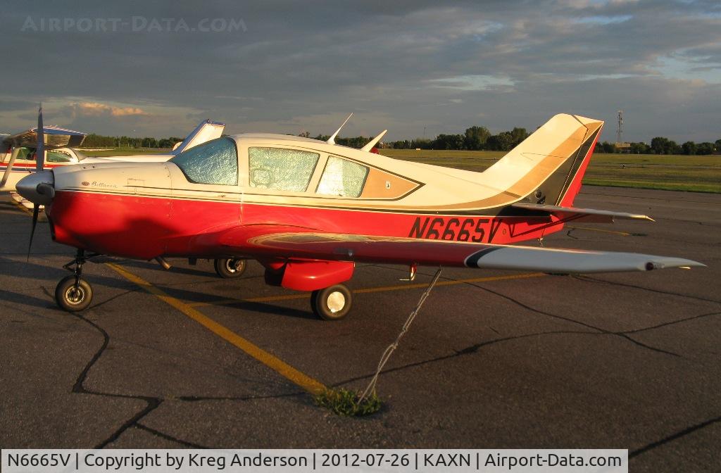N6665V, 1967 Bellanca 17-30 C/N 30035, Bellanca 17-30 Viking on the line.