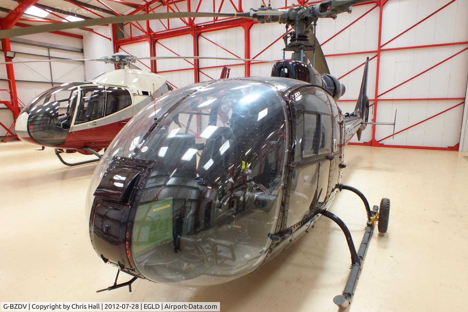 G-BZDV, 1973 Westland SA-341C Gazelle HT2 C/N 1150, Gregory Demolition Group