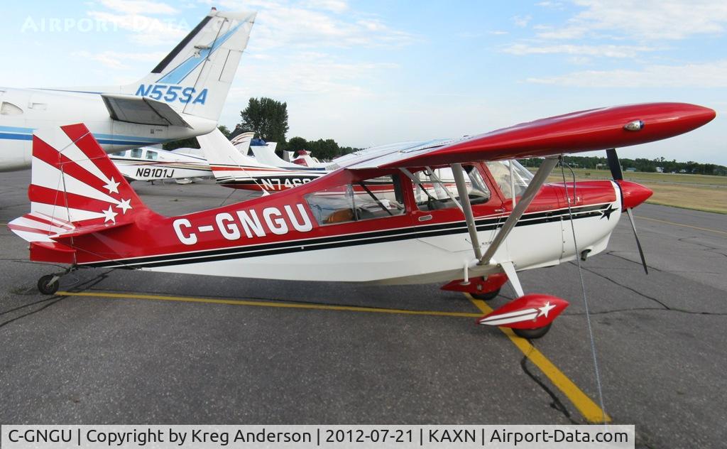 C-GNGU, 1992 Bellanca 8KCAB Decathlon C/N 664-92, Bellanca 8KCAB Decathalon on the line.