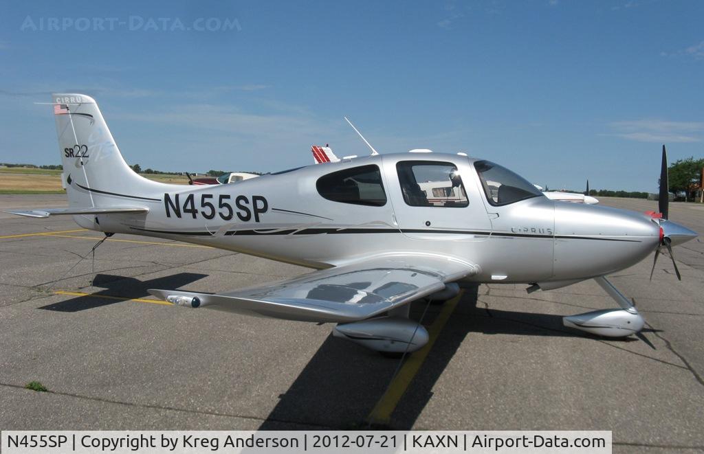 N455SP, 2007 Cirrus SR22 C/N 2406, Cirrus SR22 on the line.