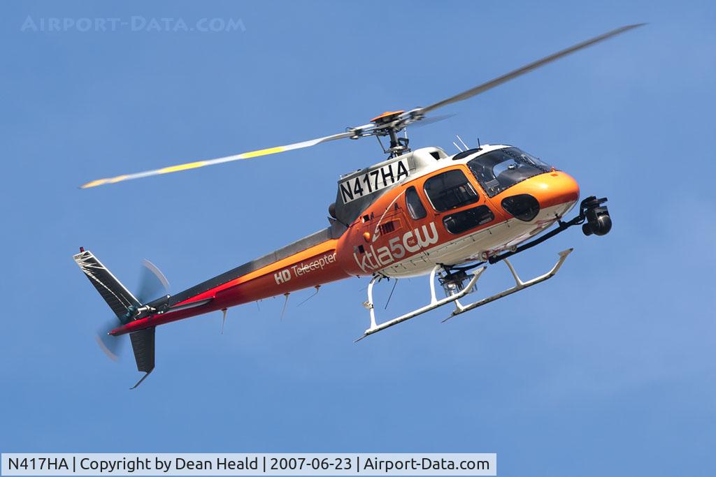N417HA, 1994 Eurocopter AS-350BA Ecureuil C/N 2822, KTLA5 